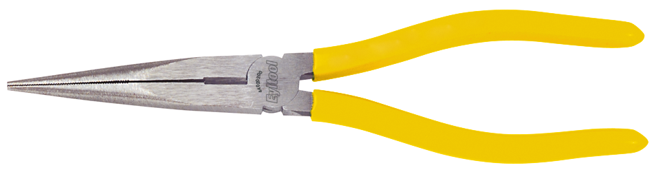 Telefonzange getauchter Griff gerade poliert DIN5745 L200mm