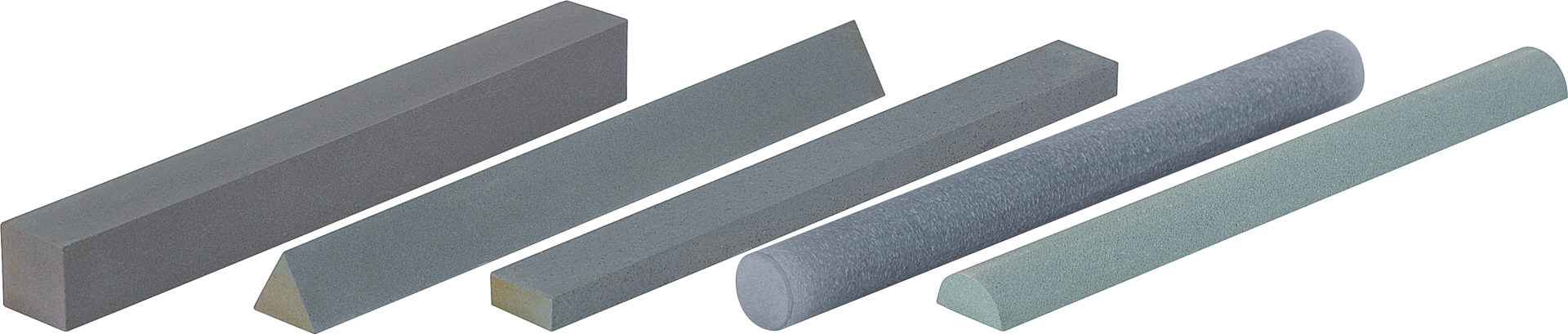 Schleiffeile Satz Siliciumcarbid 5 Feilen 100x10mm mittel