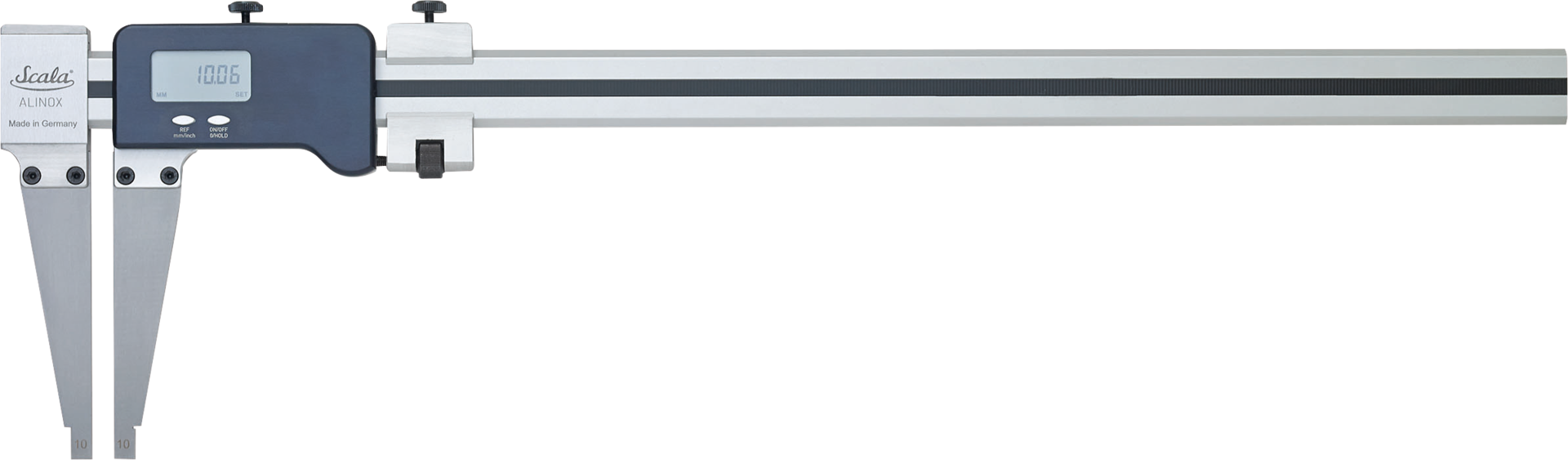 Werkstattmessschieber Digital ALINOX® Abl. 0,01mm mit DA MB800mm