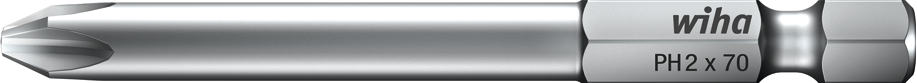 Bit 1/4" PHILLIPS® L70mm PH3