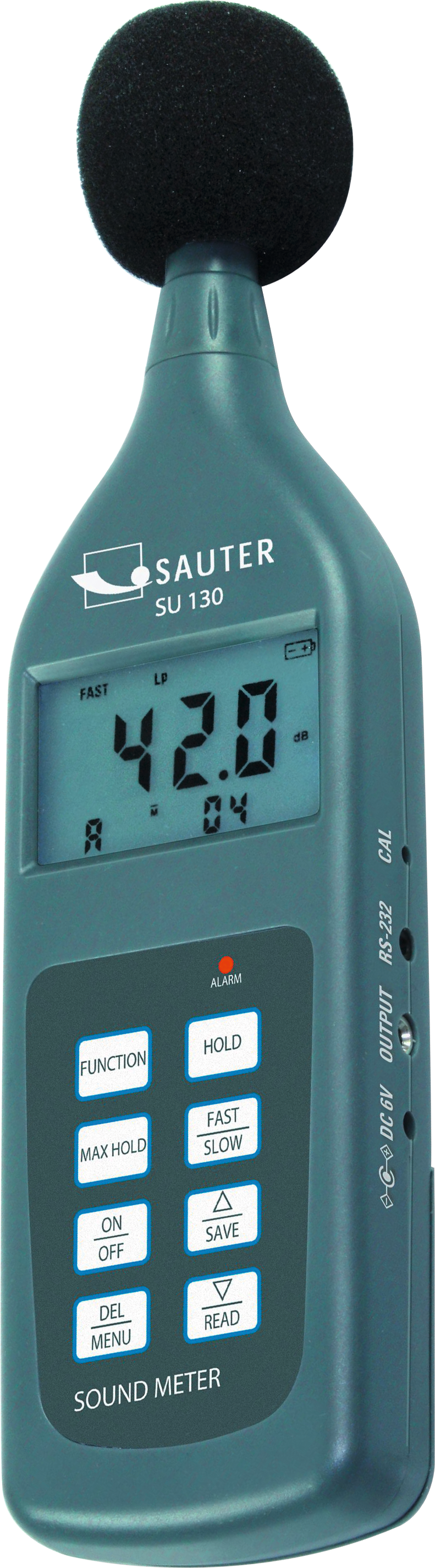 Schallpegelmessgerät Digital MB30-130 dB Erfassungsmodi A, C und F