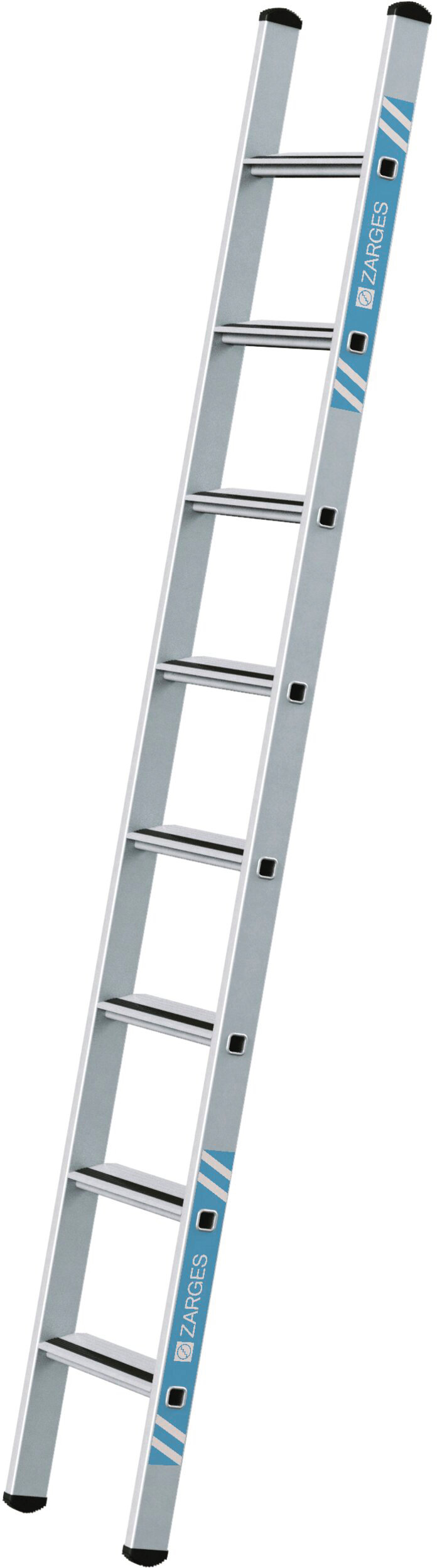 Anlegeleiter 8 Stufen Arbeitshöhe 3,35m