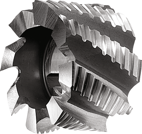 Walzenstirnfräser HSSE-Co8 Walzenstirnfräser Z8 Typ NR-F DIN1880 80x45x27mm