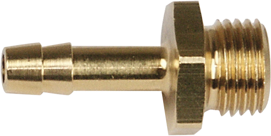 Schlauchtülle Messing AG 3/8" 6mm
