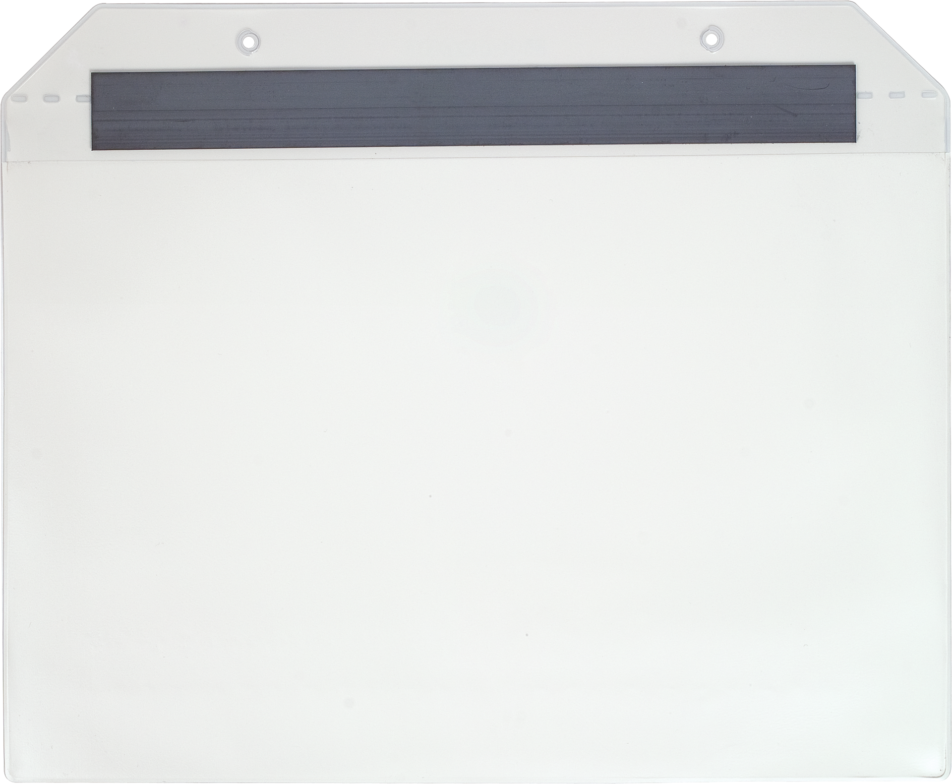 Sichttasche Magnet mit Magnetband A5 grau B225 x H195mm quer