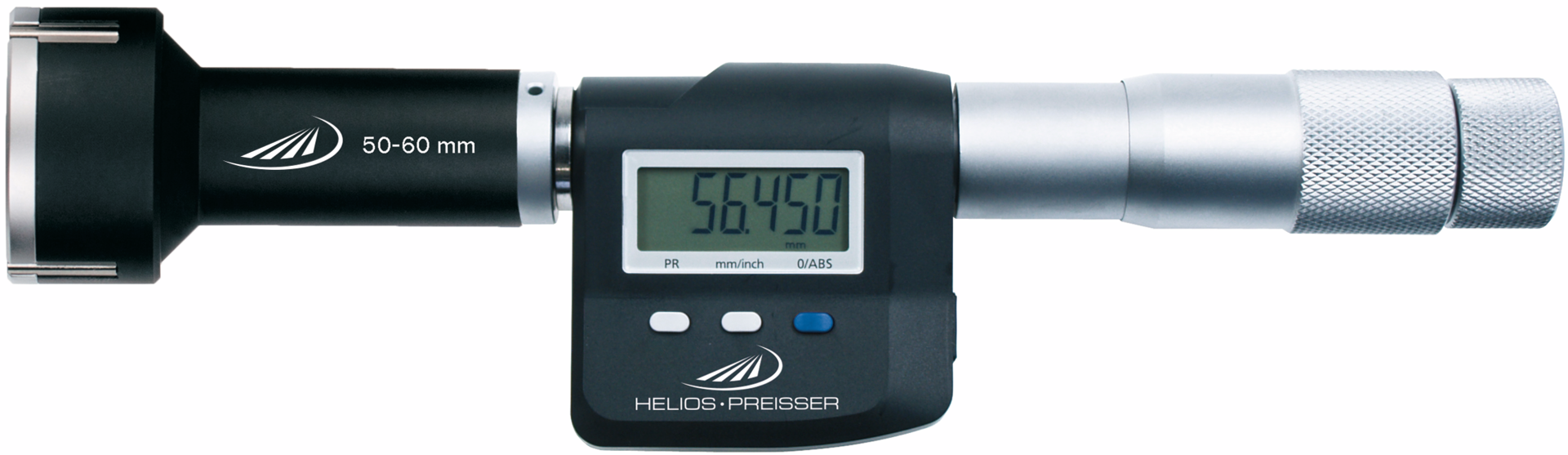 Innenmessschraube Dreipunkt Digital IP52 DIGI-MET® Abl. 0,001mm DIN863-4 E-Ring inkl.Zerti. MB100-125mm