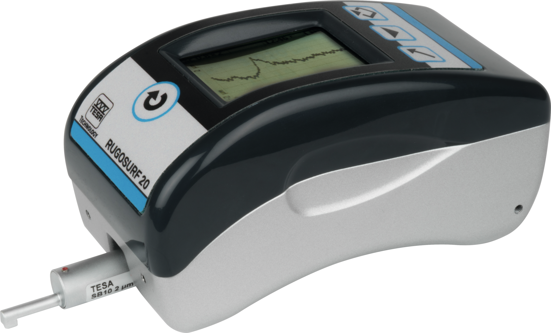 Rauheitsmessgerät Rugosurf 20 TESA MS X16mm Z400µm Abl. 0,001µm