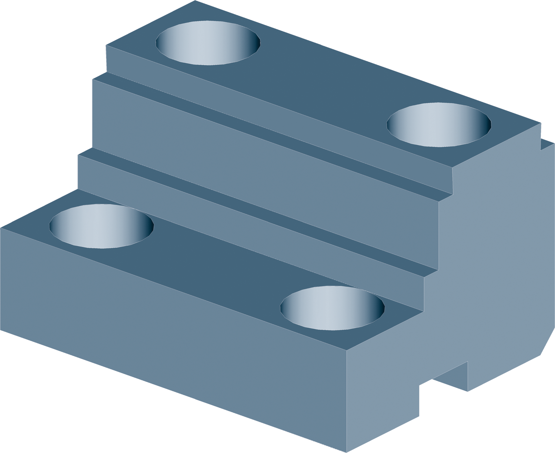 Wendebacke gestuft für Zentrischspanner MZU/MSU 360-125
