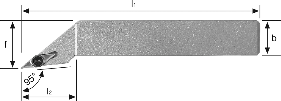 Klemmhalter SVLC 95° Außenbearbeitung für VC.. 07.. WSP SVLCR1212F07 rechts