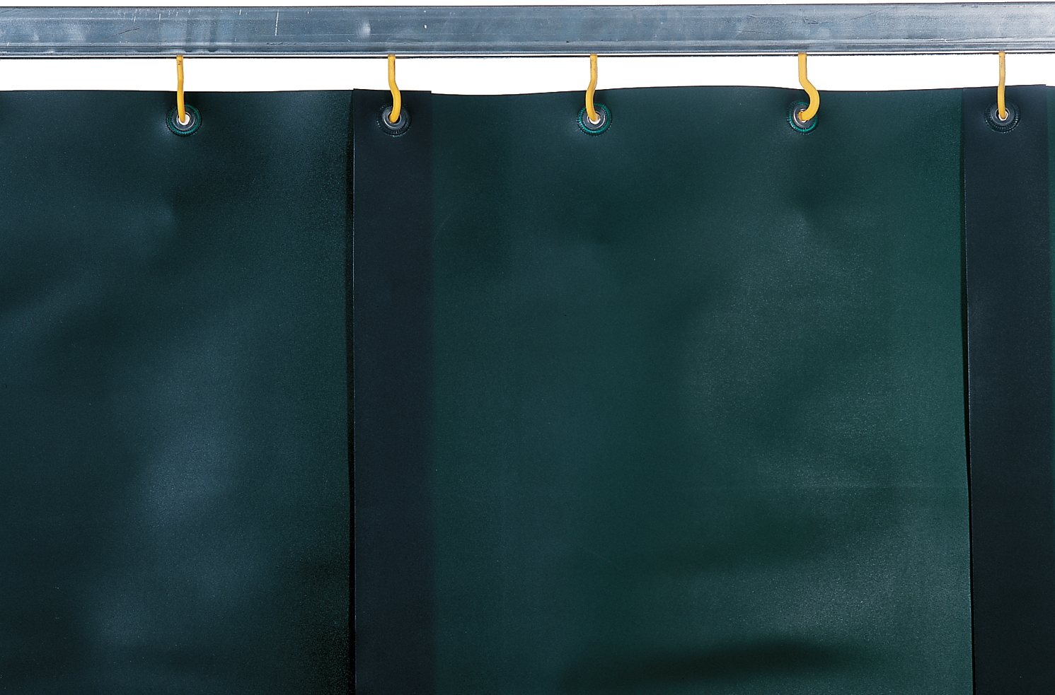 Schweißschutzlamellenvorhang B570 x H1600mm dunkelgrün