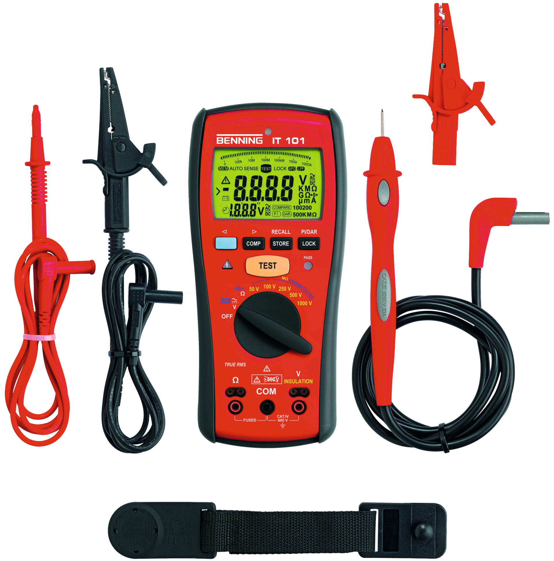 Isolations-/Widerstandsmessgerät BENNING IT 101