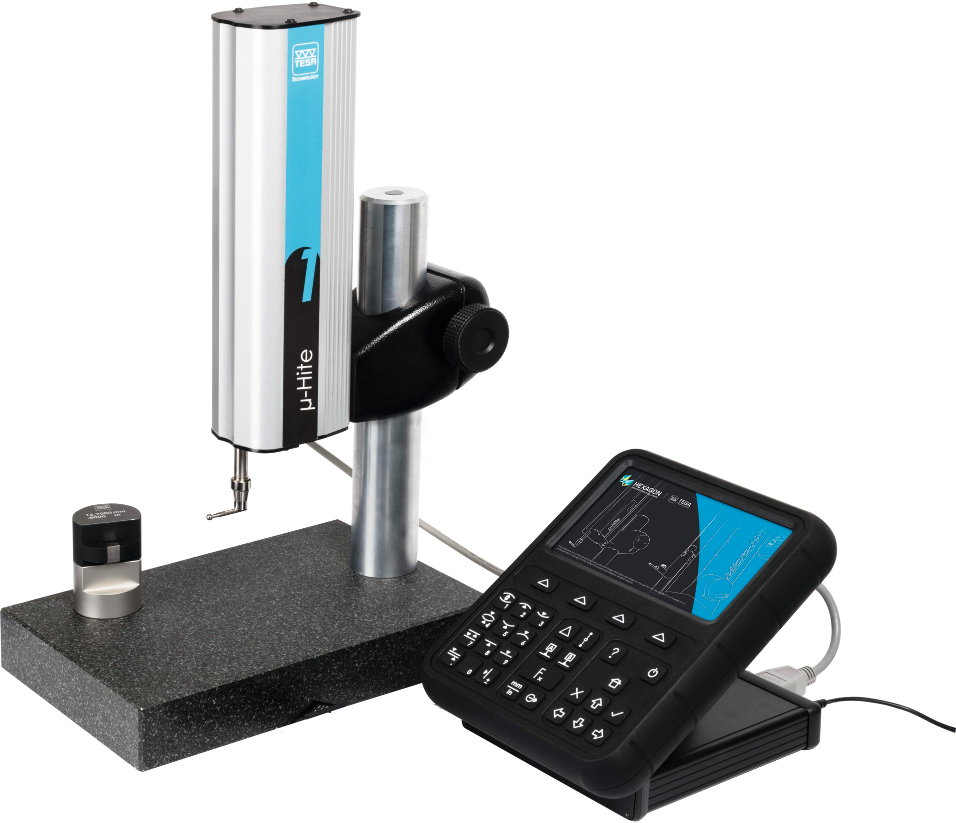 Höhenmessgerät elektronisch TESA µ-HITE mit 2D-Panel MB0-160mm Abl. 0,0001mm mit SCS-Zertifikat