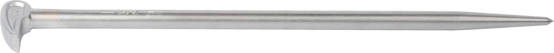 Rollkopfhebeleisen verchromt 400mm