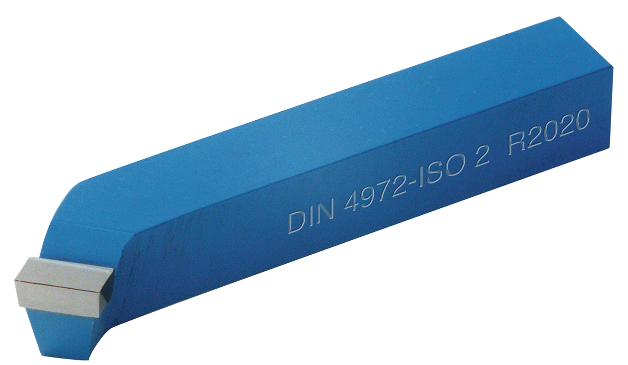 Gebogener Drehmeißel HM rechts P25/30 DIN4972 L100mm S12mm