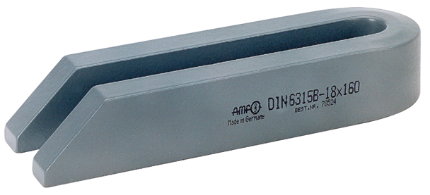 Gabelspanneisen abgeschrägt M24 DIN6315B B26mm L500mm