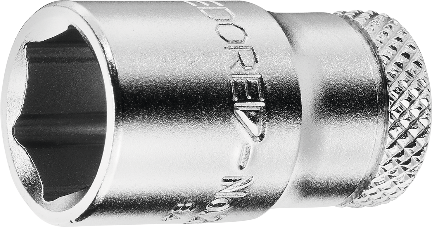 Stecknuss 1/4" Sechskant L25mm SW6mm