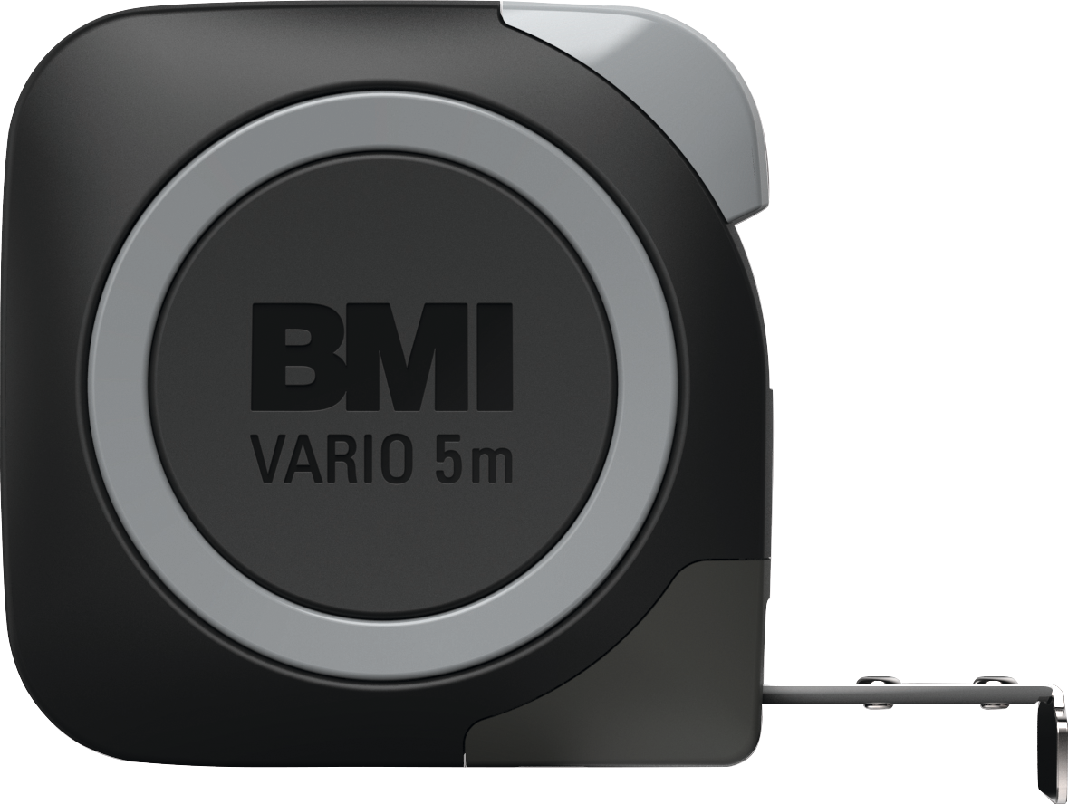 Taschenbandmaß VARIO VA rostfr. B19mm Abl. 1mm EG II Band aus rostfreiem Stahl L8m