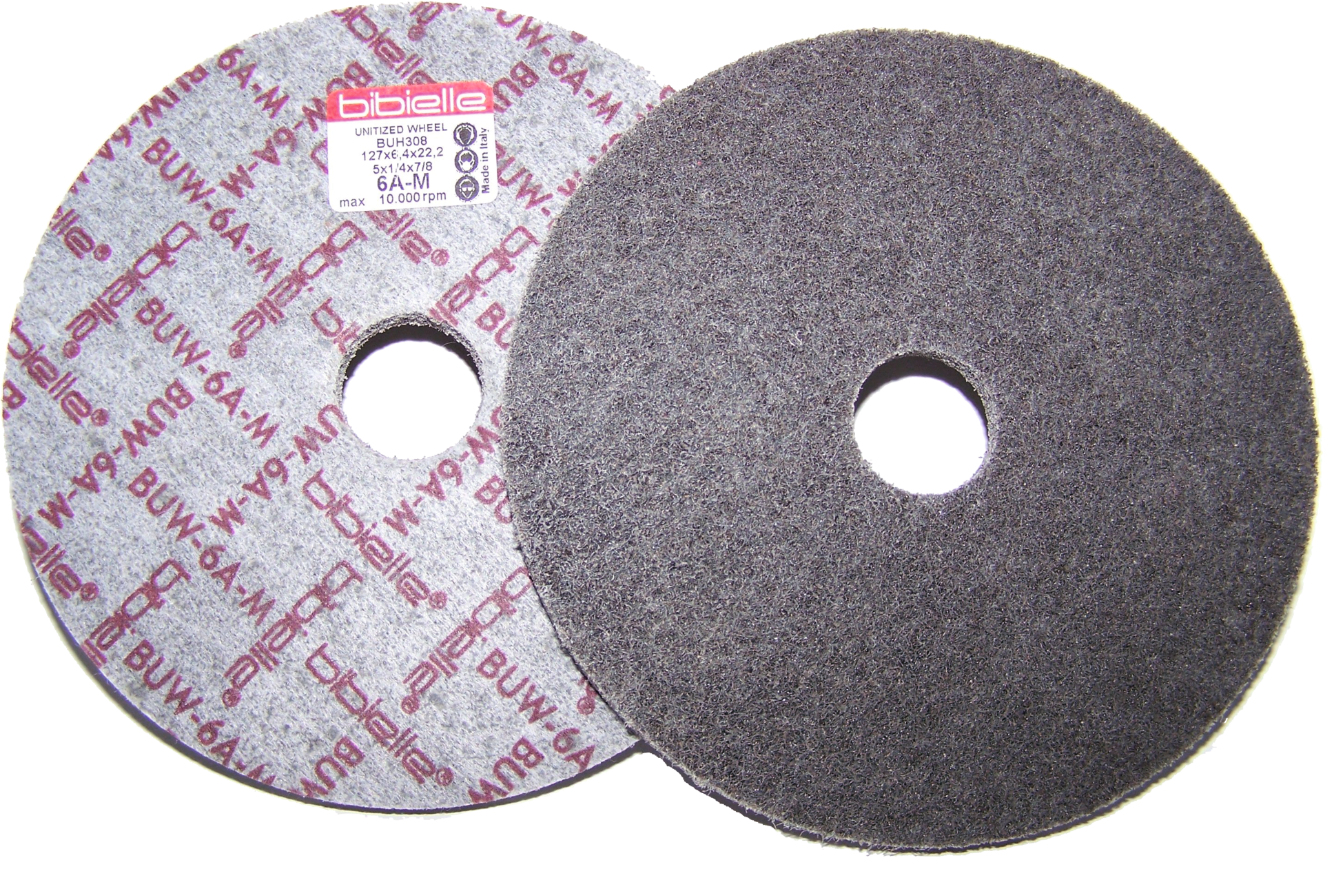 Vliesscheibe Eckenbearbeitung Multi Bohrung 22,2mm D125mm hart