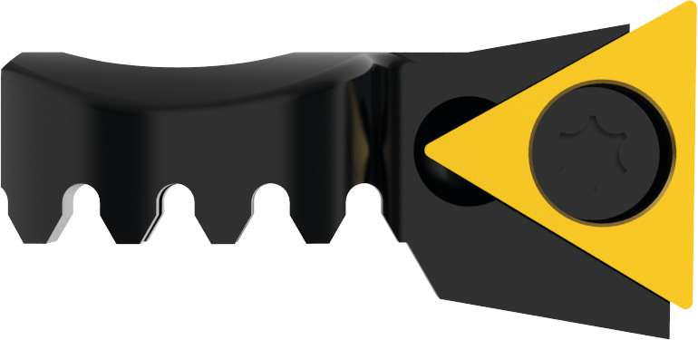 Wendeplattenhalter Ø24,5-205mm höhenversetzt für TOGT... Ausdrehbereich 36-54mm