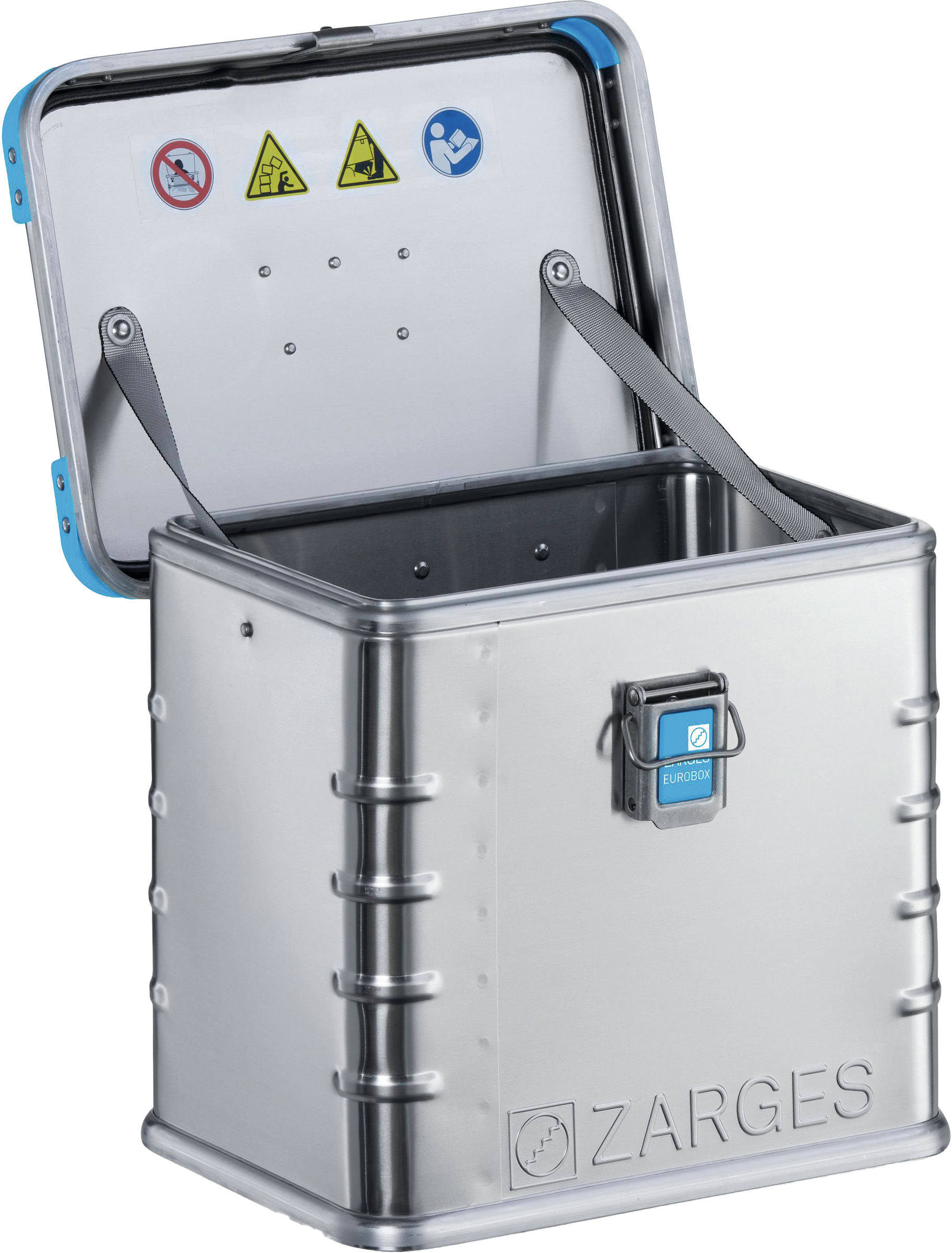 Transportbox Aluminium stapelbar Außenmaß L400 x B300 x H340mm 27 Liter