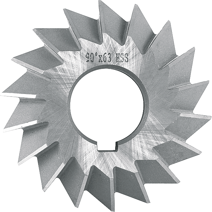 Prismenfräser 90° HSS 90° Z18 DIN847 D63x20x22mm