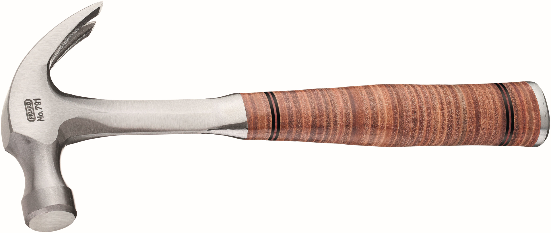 Klauenhammer Ganzstahl mit Ledergriff