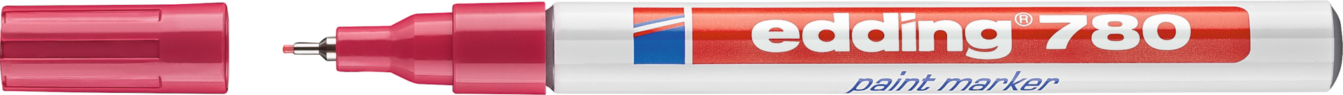 Lackmarker Präzision edding® 780 Schriftbreite 0,8mm rot