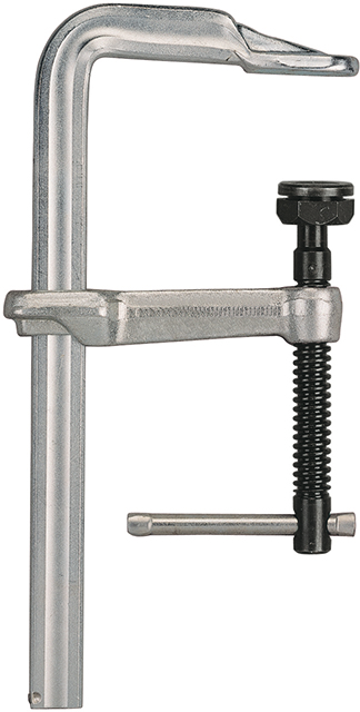 Schlosserzwinge Ganzstahl schwer Ausladung 120mm SW250mm