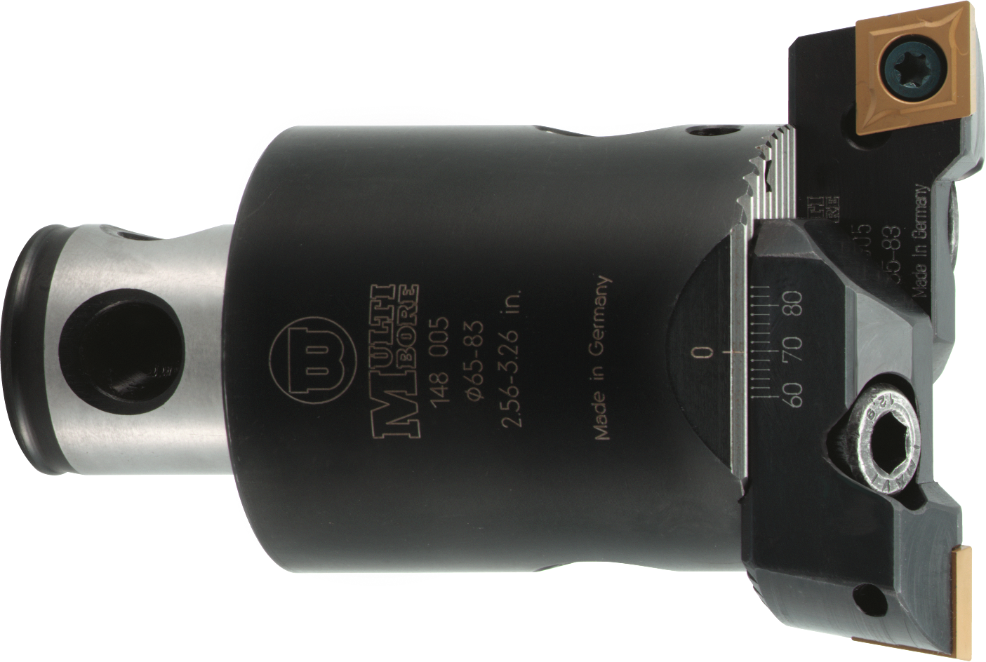 Kerbzahnkörper Ø29-205mm d2xd1 25x14mm x1=56mm Ausdrehbereich 36-44mm