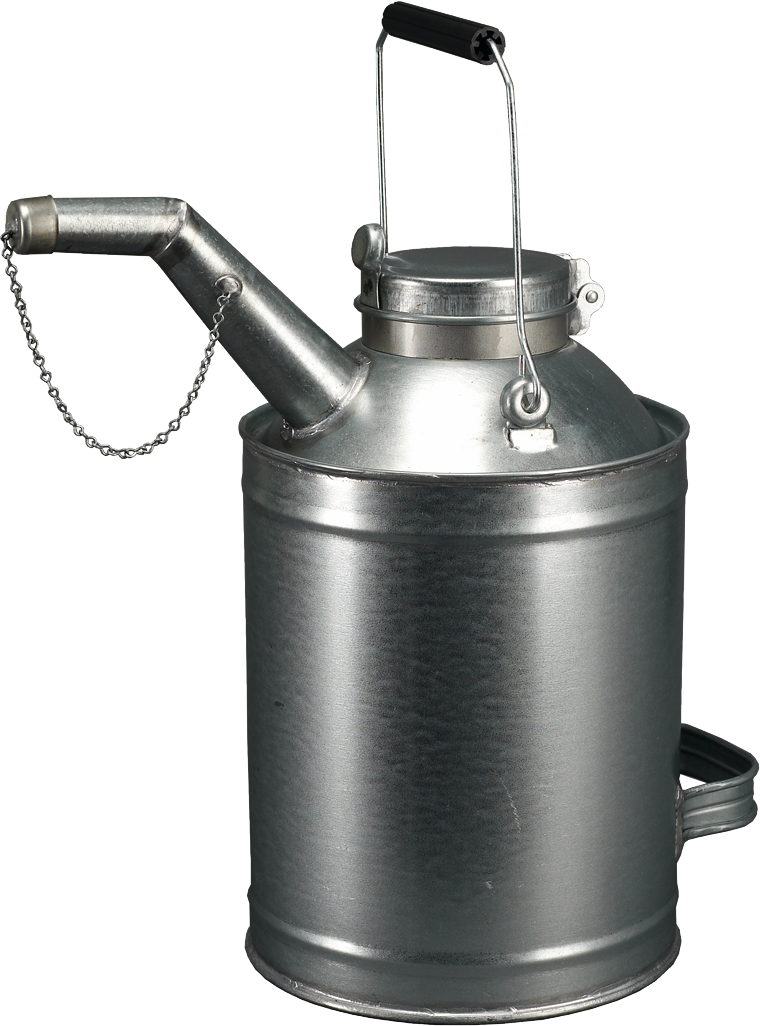 Ölvorratskanne Stahlblech verzinkt 10l