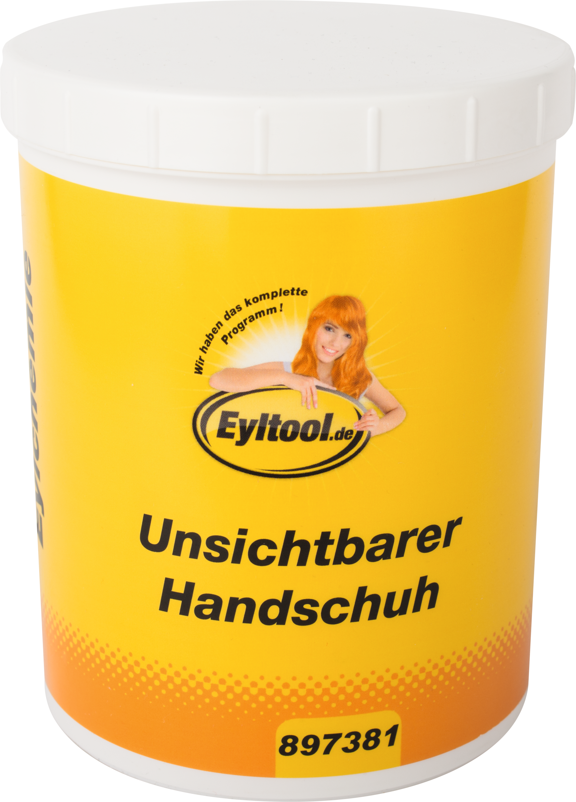 Hautschutzcreme "Unsichtbarer-Handschuh" 1l Dose
