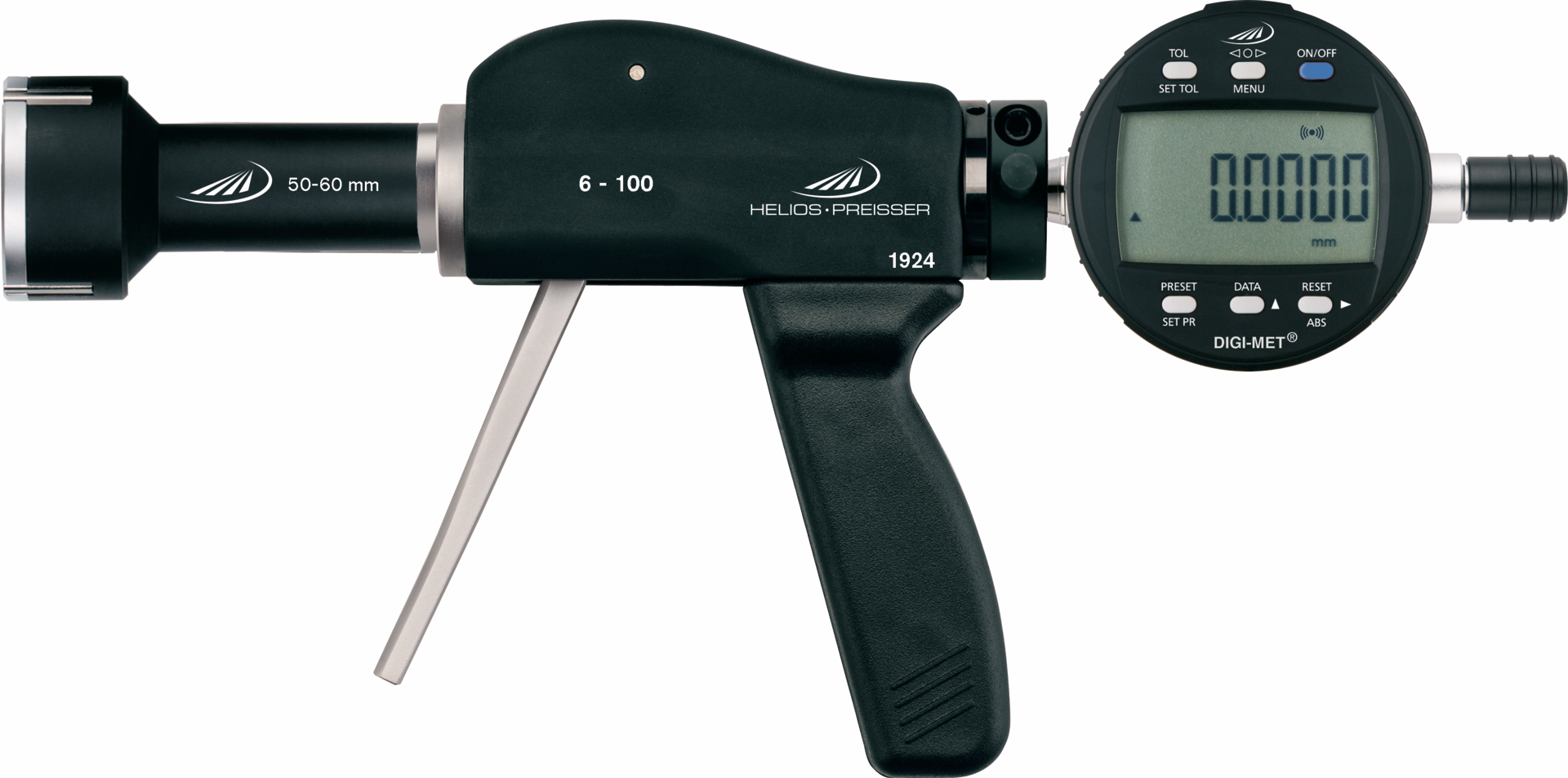 Innenmesspistole Dreipunkt Digital DIGI-MET® inkl.E-Ring und Zert., ohne Anzeigegerät! MB16-20m