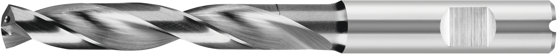 Hochleistungsbohrer VHM EYL+ 5xD IK Typ U 140° DIN6537L DIN6535-HB D19,5mm