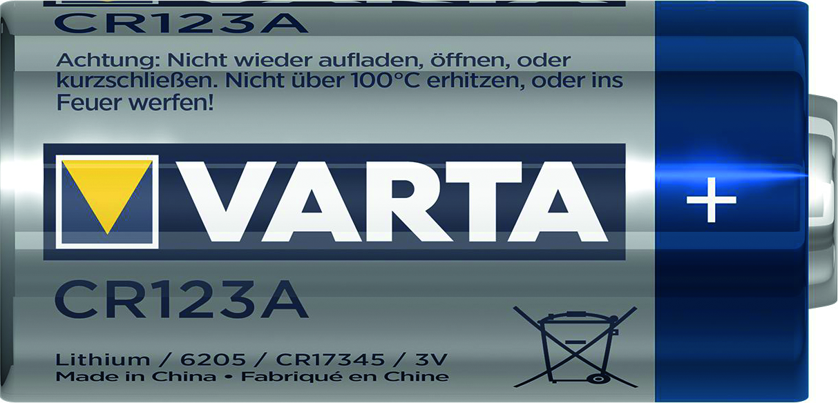 Batterie 'Photo' 123A 17,1x34,5mm