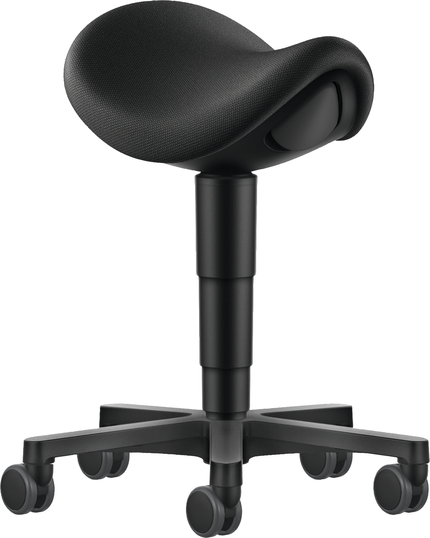 Sattelhocker Typ Stoff Duotec mit Rollen