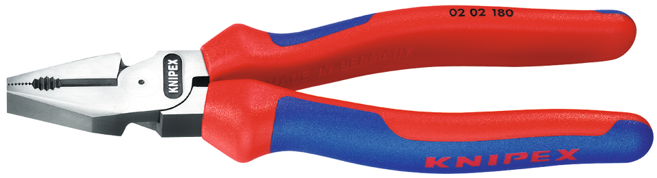 Kombizange Kraft mit Mehrkomponentengriff Stahldraht bis D2,8mm L200mm