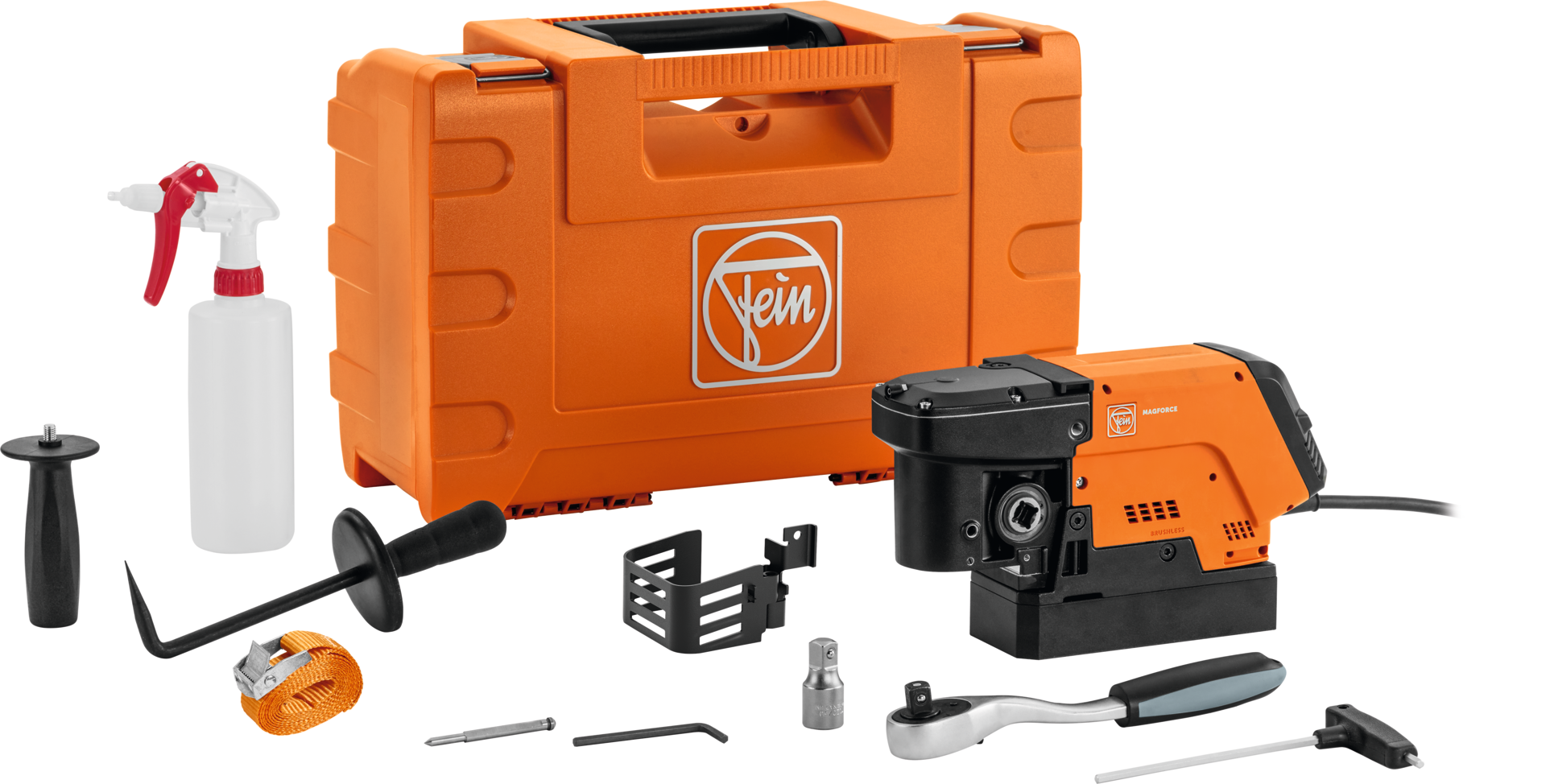 Magnet-Kernbohrmaschine KBC 36 MAGFORCE mit Kernbohrer-Sortiment 8-tlg.