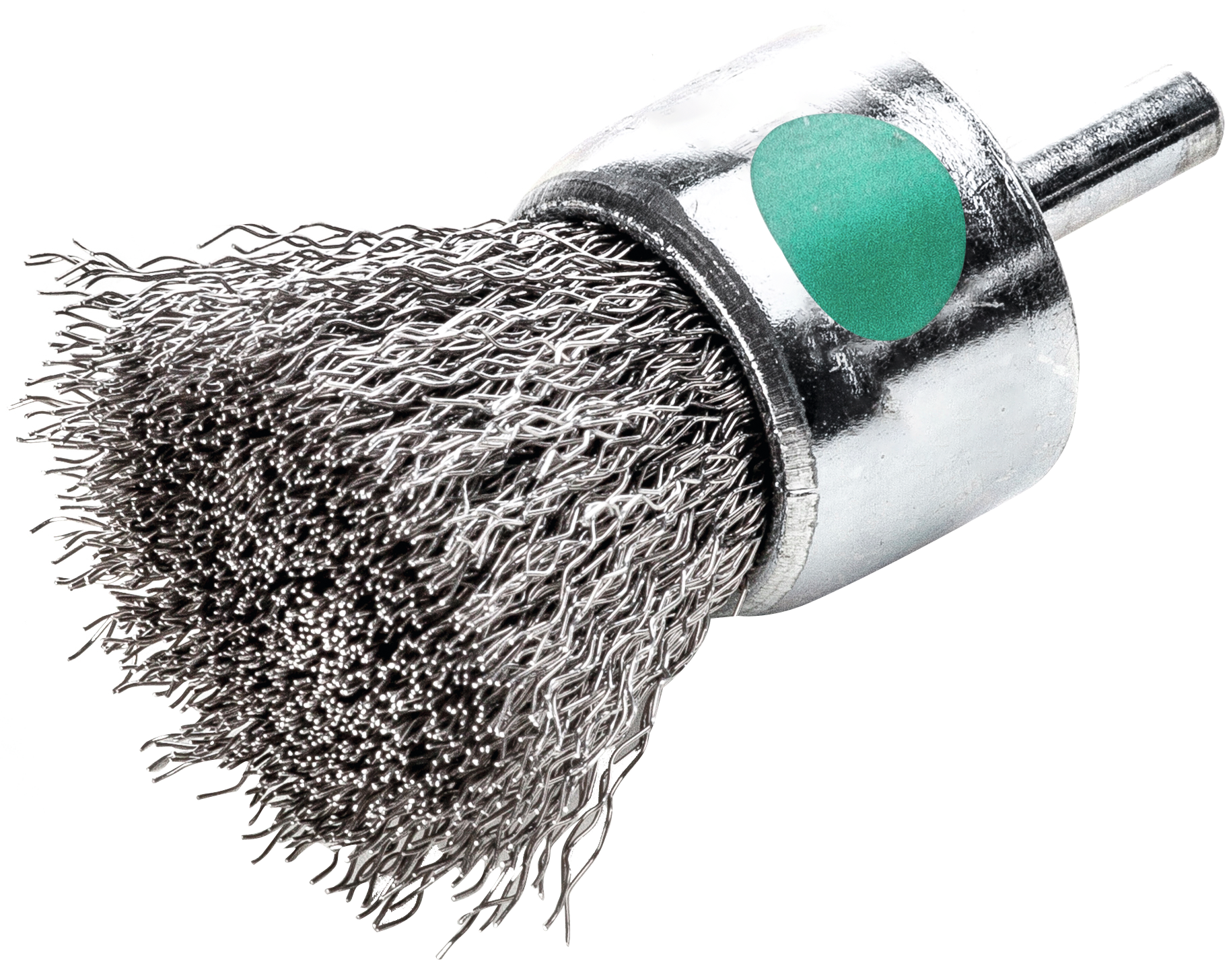 Pinselbürste Schaft 6mm Edelstahldraht 0,30mm D17mm