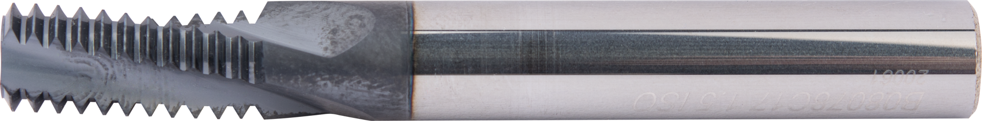 Gewindefräser G (BSP) VHM TiAlN IK L105mm Z5 für Sacklochgewinde G1/2-7/8