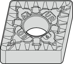 Wendeschneidplatte ZrCN CNMG 120408 UR WM25CT
