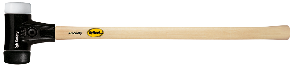 Vorschlaghammer Hickorystiel mit austauschbaren Köpfen L490mm 80K