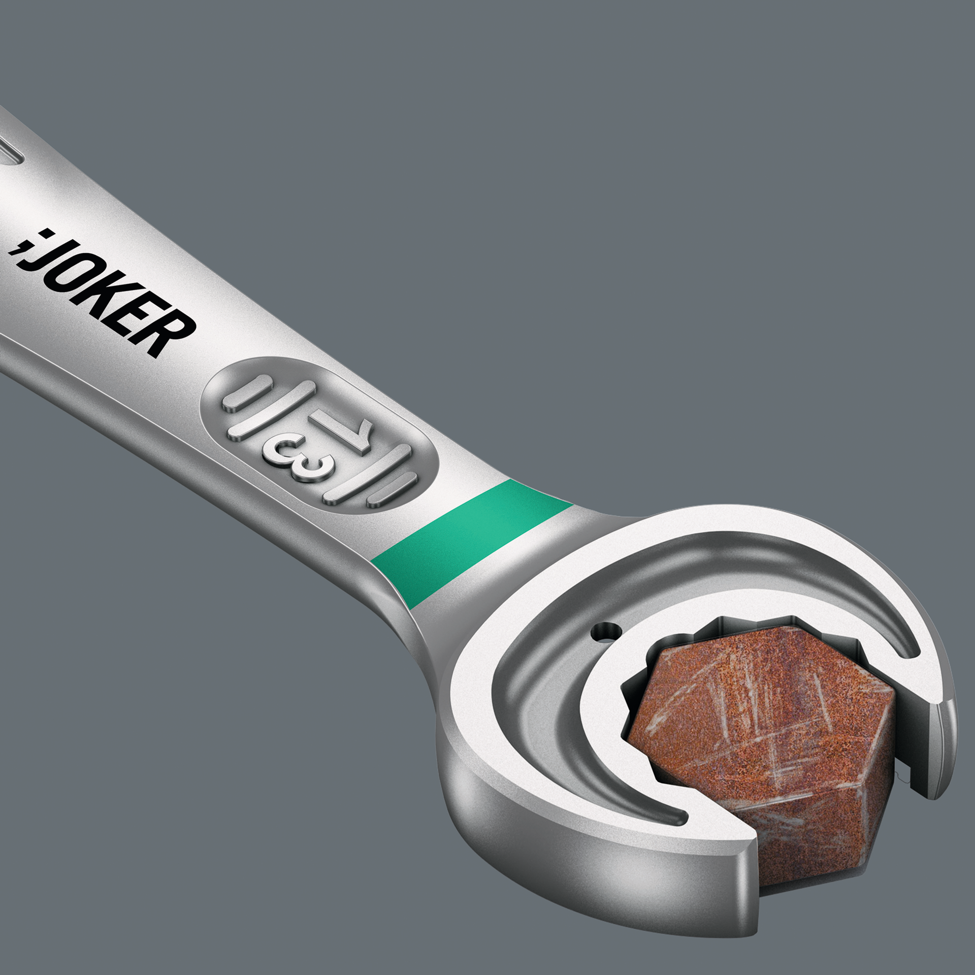 Ringmaulschlüssel Ratsche umschaltbar "Joker" Satz 4-tlg. SW 10/13/17/19mm