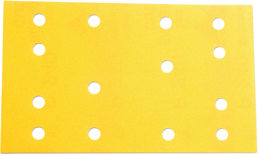 Klettschleifblatt Schwingschleifer 1960 Siarexx Cut 14-Loch 80x133mm K80