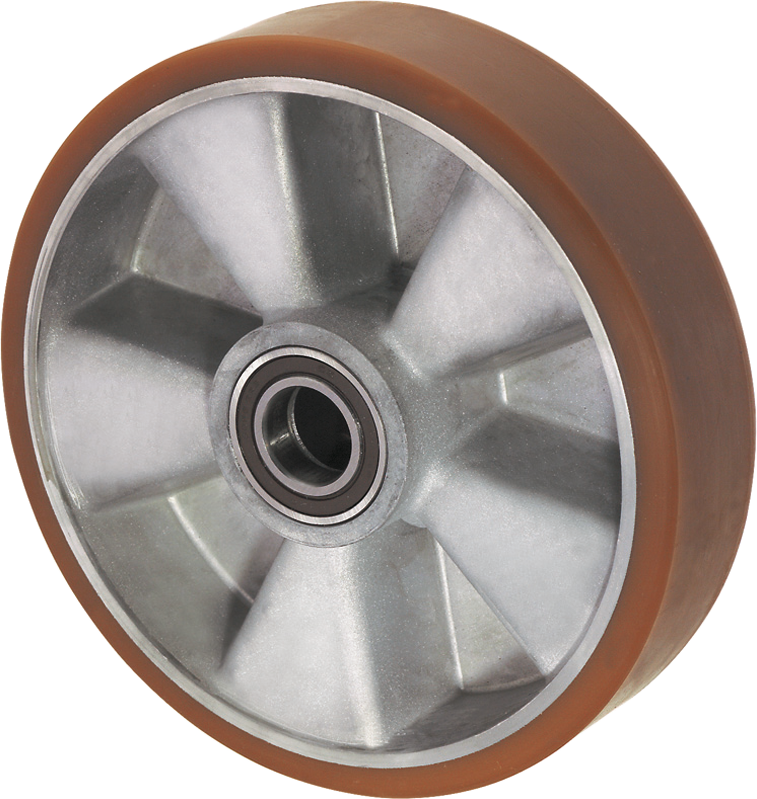 Rad Hubwagen Polyurethan B60 x D200mm 700kg Bohrung 25mm