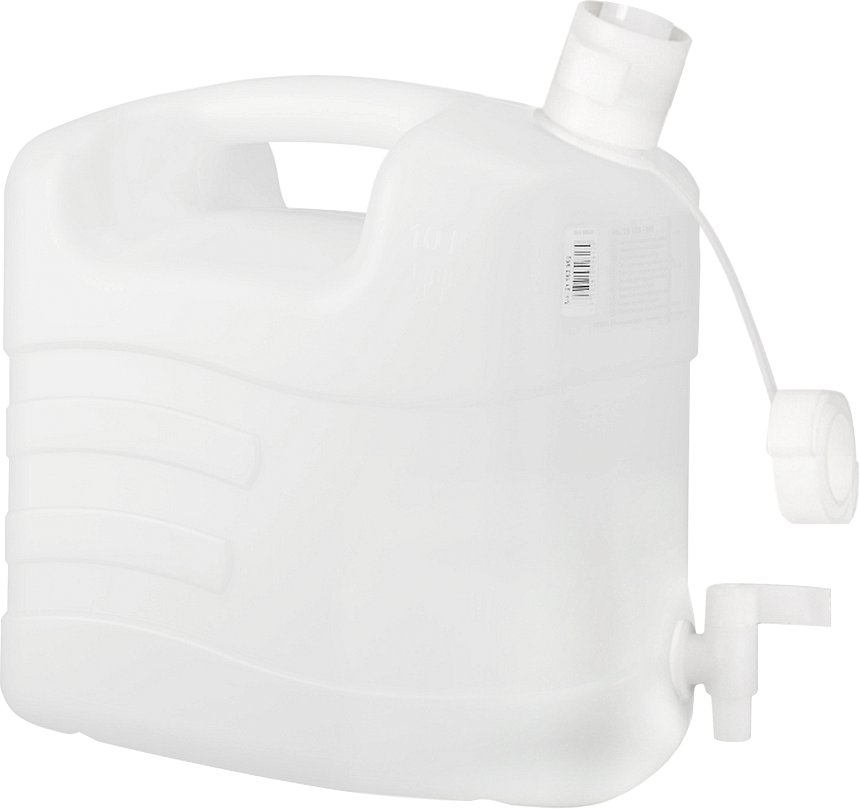 Wasserkanister Ablasshahn aus Polyethylen 35l