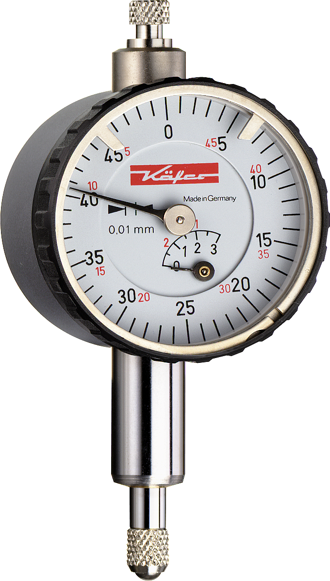 Kleinmessuhr Abl. 0,01mm AD32mm ZU0,5mm WN MS3mm