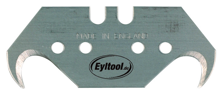 Trapezhakenklinge Pack mit abgeflachten Spitzen