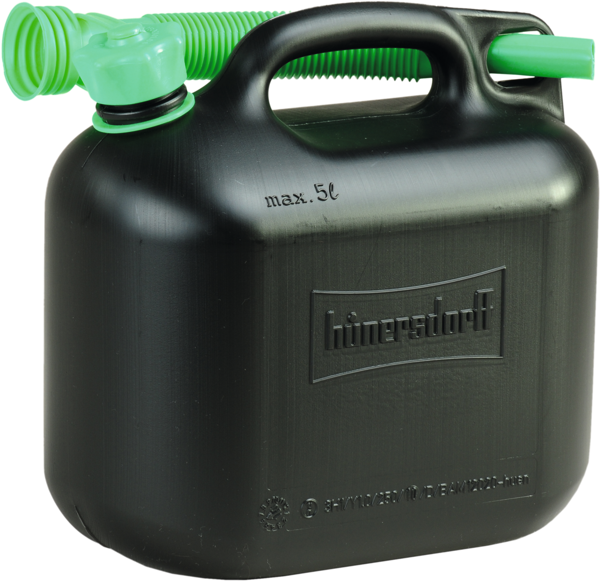 Kraftstoffkanister 5l aus Polyethylen mit TÜV- und UN Zulassung