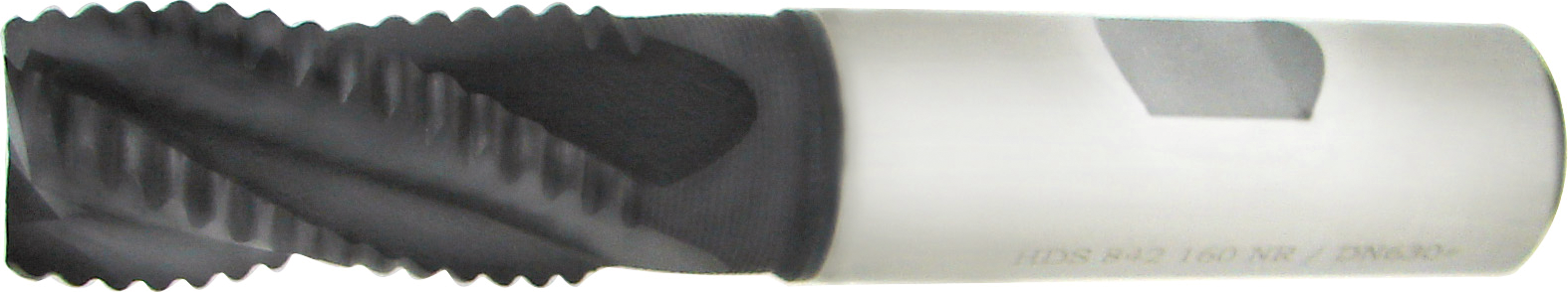 Schruppfräser HDS TiAlN Z5 Typ NR 30° DIN844K/1835-B kurz D25mm