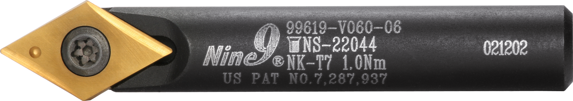 Klemmhalter Gravierfräsen Schaft-D6mm L40mm für WSP VXCT 06T102 60°